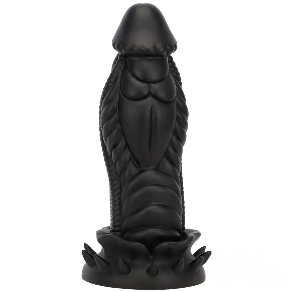 7.87in 10.43in 12.6in Fantasy Silicone Soft Big No Eggs Dragon Dildo