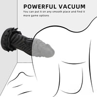 7.87in 10.43in 12.6in Fantasy Silicone Soft Big No Eggs Dragon Dildo