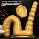 7.87in 10.43in Large Silicone Double-ended Dildo Soft Women Masturbator