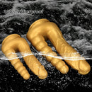 7.87in 10.43in Large Silicone Double-ended Dildo Soft Women Masturbator