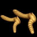 7.87in 10.43in Large Silicone Double-ended Dildo Soft Women Masturbator