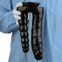 7.87in 10.43in PVC Double Headed Dildo Masturbator With Simulated Cock
