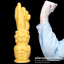 7.87in 10.82in 14in Thick Large Silicone Soft Hands Fist Anal Dildo