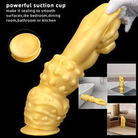 7.87in 10.82in 14in Thick Large Silicone Soft Hands Fist Anal Dildo