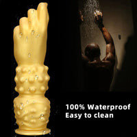 7.87in 10.82in 14in Thick Large Silicone Soft Hands Fist Anal Dildo