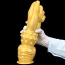 7.87in 10.82in 14in Thick Large Silicone Soft Hands Fist Anal Dildo