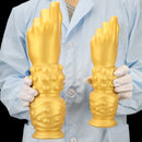7.87in 10.82in 14in Thick Large Silicone Soft Hands Fist Anal Dildo