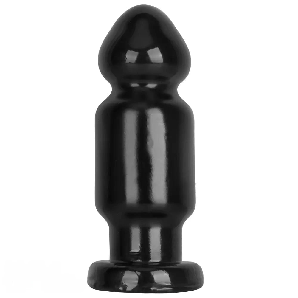 7.87in 11.22in Big Black Large PVC Anal Plug Dildo For Anal Expansion Sex