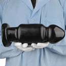 7.87in 11.22in Big Black Large PVC Anal Plug Dildo For Anal Expansion Sex