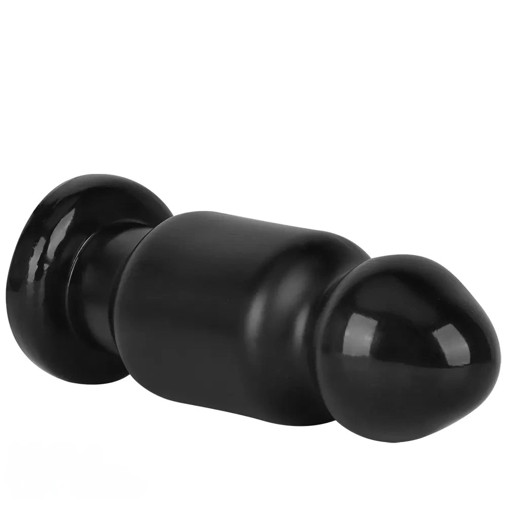 7.87in 11.22in Big Black Large PVC Anal Plug Dildo For Anal Expansion Sex
