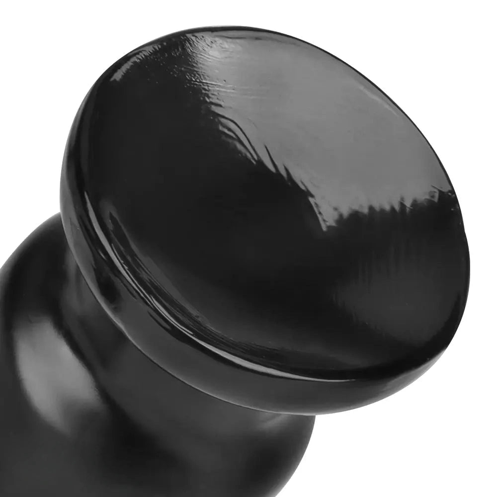 7.87in 11.22in Big Black Large PVC Anal Plug Dildo For Anal Expansion Sex