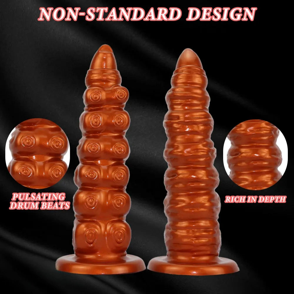 7.87in 13in Octopus Tentacle Silicone Big Fantasy Odd Dildo Gay Masturbator