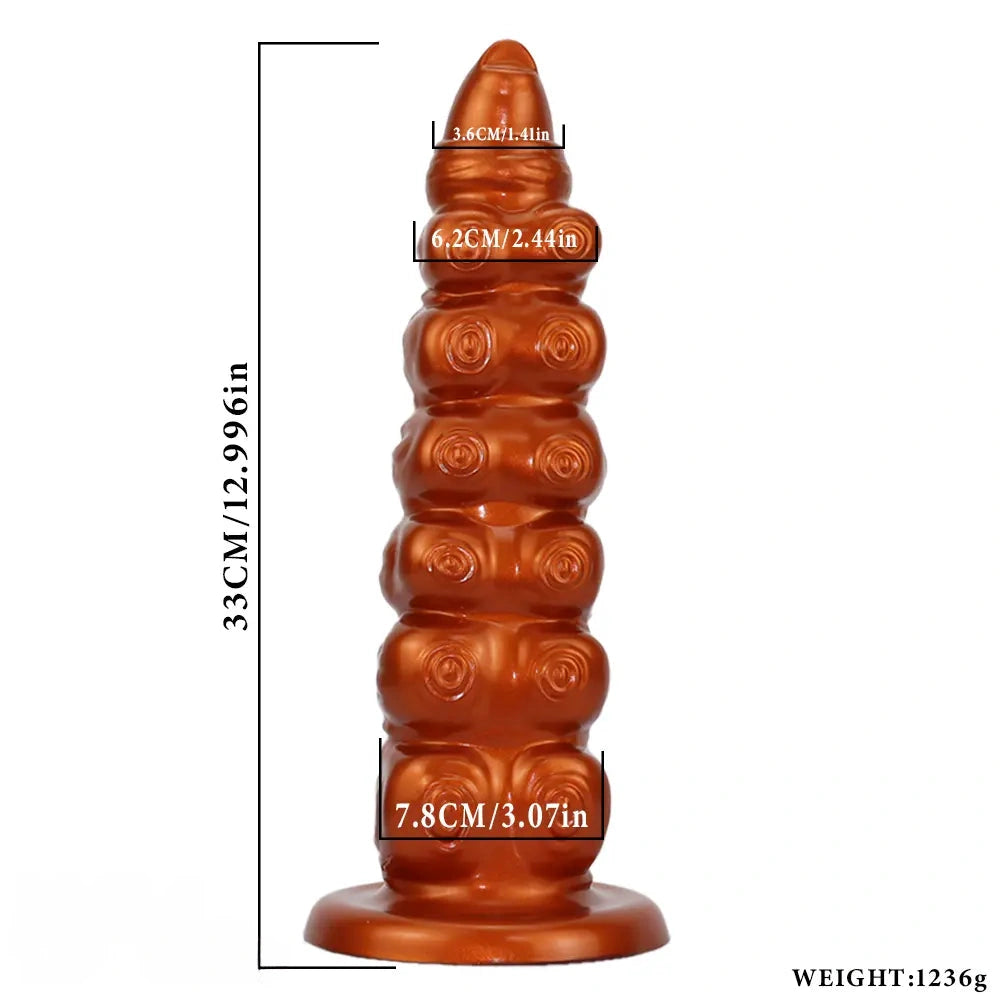 7.87in 13in Octopus Tentacle Silicone Big Fantasy Odd Dildo Gay Masturbator