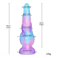 7.87in 14.37in Fantasy Monster Huge Dildo Sex Masturbator Female Sex Toy