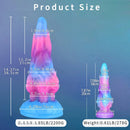 7.87in 14.37in Fantasy Monster Huge Dildo Sex Masturbator Female Sex Toy