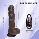 7.87in 3in1 Functional Thrusting Heating Rotation Dildo Flirting Cock Sex Toy