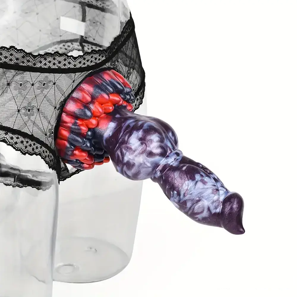 7.87in 7.99in 9.25in Soft Silicone Dog Dildo For Vagina Massage