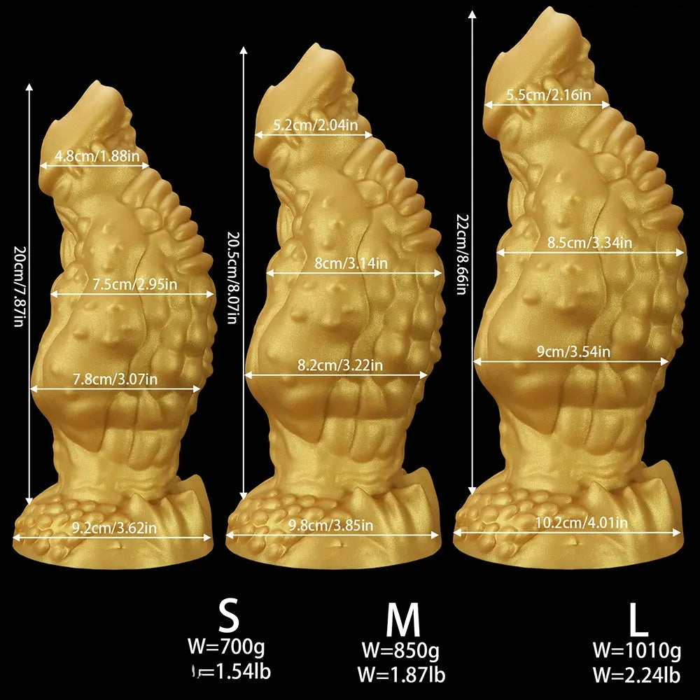 7.87in 8.07in 8.66in Muscle Monster Thick Big Dildo Vaginal Anal Stimulator
