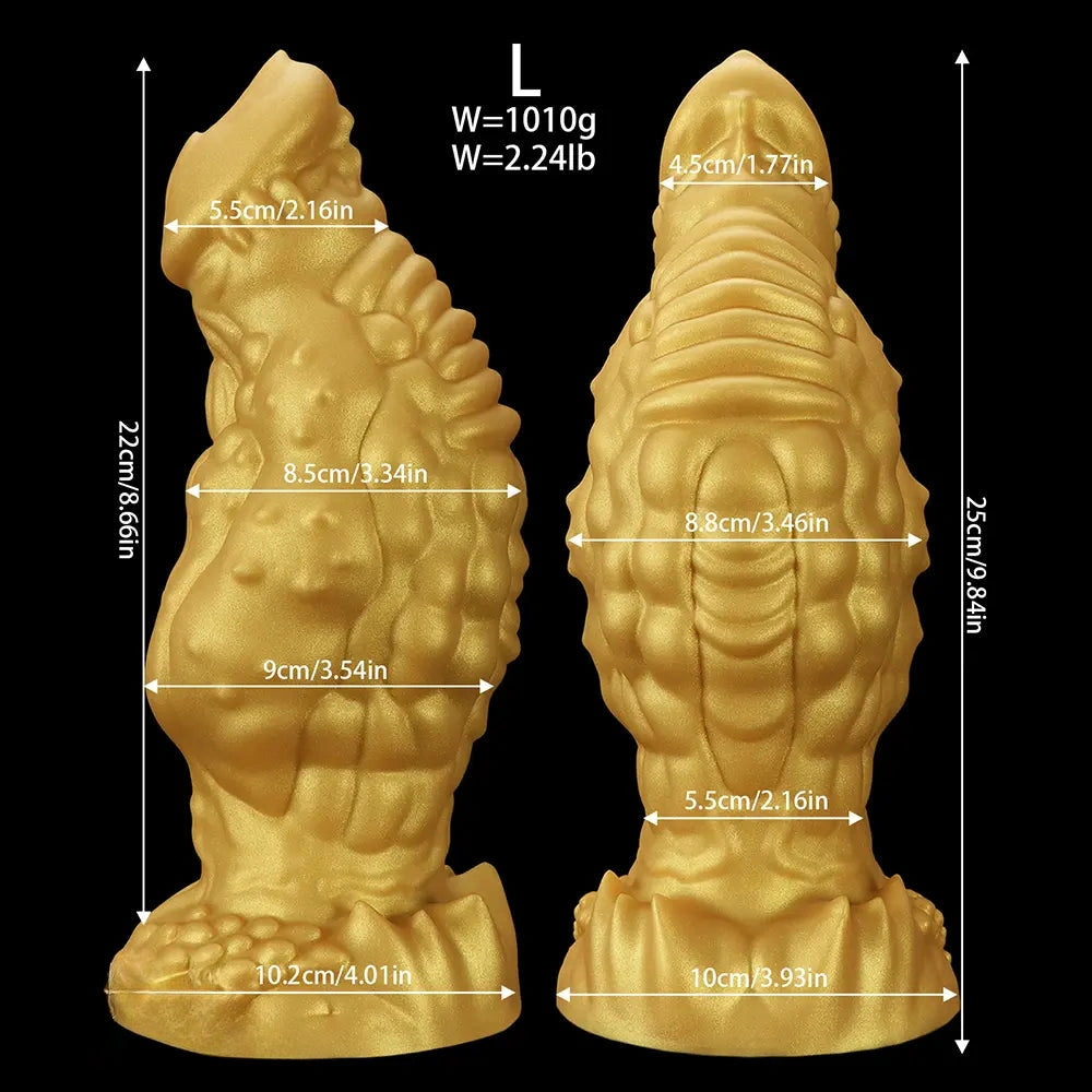7.87in 8.07in 8.66in Muscle Monster Thick Big Dildo Vaginal Anal Stimulator