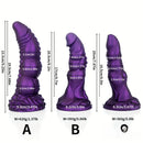 7.87in 8.1in 9.25in Animal Dragon Monster Silicone Dildo For Vaginal G-Spot
