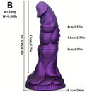 7.87in 8.1in 9.25in Animal Dragon Monster Silicone Dildo For Vaginal G-Spot