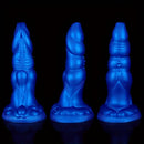 7.87in 8.1in 9.25in Silicone Realistic Monster Soft Bendable Dildo