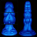 7.87in 8.1in 9.25in Silicone Realistic Monster Soft Bendable Dildo