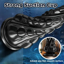 7.87in 8.55in Spiked Clear Black Big Dildo For Women Men Adult Sex Toy