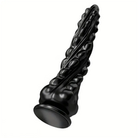 7.87in 8.55in Spiked Clear Black Big Dildo For Women Men Adult Sex Toy