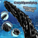 7.87in 8.55in Spiked Clear Black Big Dildo For Women Men Adult Sex Toy