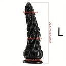 7.87in 8.55in Spiked Clear Black Big Dildo For Women Men Adult Sex Toy