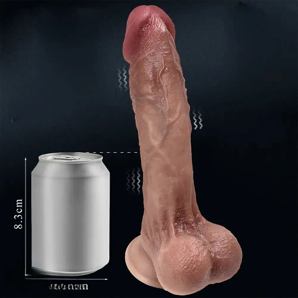 7.87in 8.85in Powerful Suction Cup Big Cock Dildo For Women Love