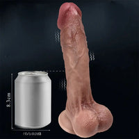 7.87in 8.85in Powerful Suction Cup Big Cock Dildo For Women Love