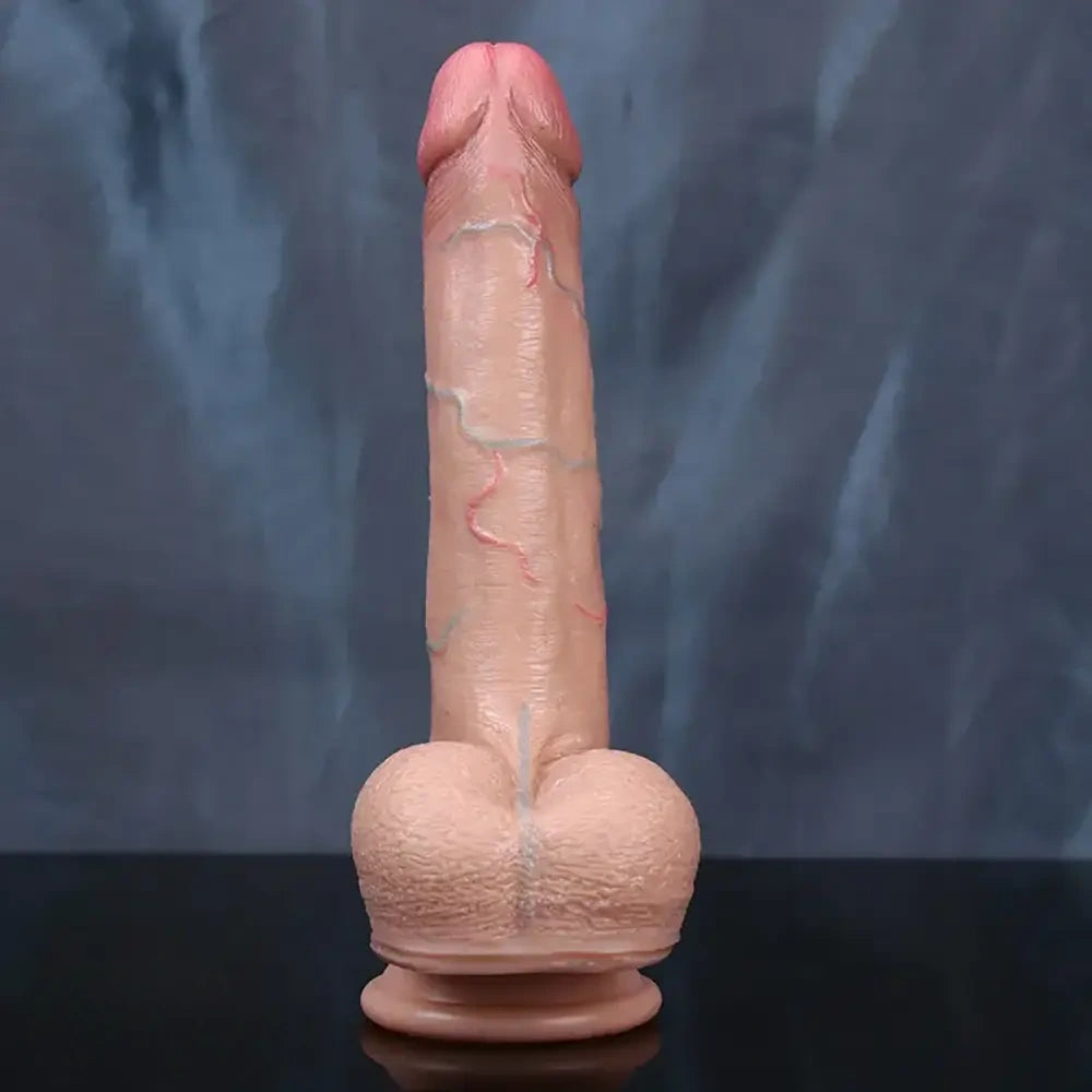 7.87in 8.85in Realistic Dildo Soft Silicone Suction Cup Female Dildo