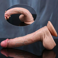7.87in 8.85in Realistic Dildo Soft Silicone Suction Cup Female Dildo
