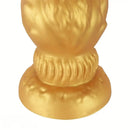 7.87in 9.05in 10.23in 11.41in Golden Gourd Sharp Pointed Large Thick Dildo