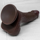 7.87in 9.05in 10.82in Strap on Realistic Soft Dildo With Exposed Glans