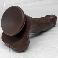 7.87in 9.05in 10.82in Strap on Realistic Soft Dildo With Exposed Glans