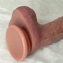 7.87in 9.05in 10.82in Strap on Silicone Real Dildo For Vaginal Anal Play