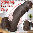 7.87in 9.25in 10.62in Uncut Foreskin Strap on Dildo Masturbation Device