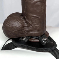 7.87in 9.25in 10.62in Uncut Foreskin Strap on Dildo Masturbation Device