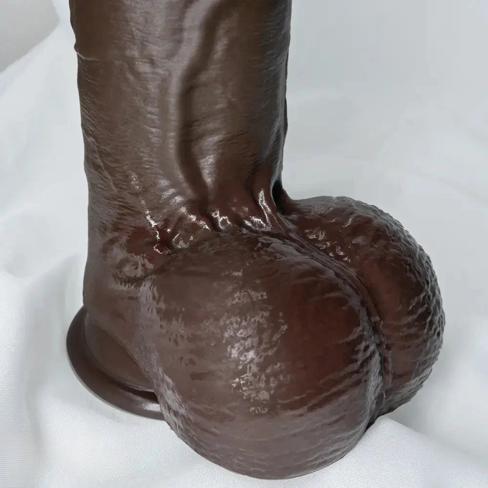 7.87in 9.25in 10.62in Uncut Foreskin Strap on Dildo Masturbation Device