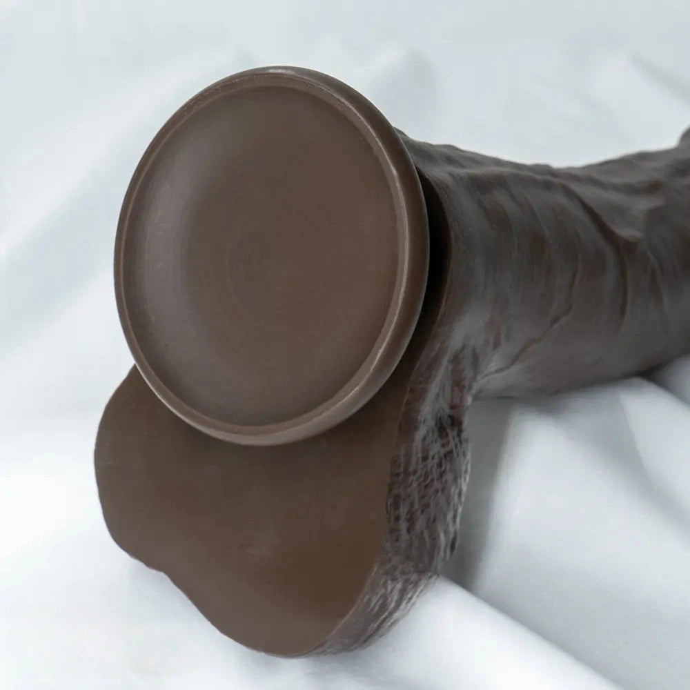 7.87in 9.25in 10.62in Uncut Foreskin Strap on Dildo Masturbation Device