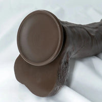 7.87in 9.25in 10.62in Uncut Foreskin Strap on Dildo Masturbation Device