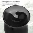 7.87in 9.44in PVC Black Anal Plug Thick Fat Big Dildo With Suction Cup