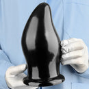 7.87in 9.44in PVC Black Anal Plug Thick Fat Big Dildo With Suction Cup