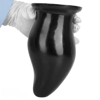 7.87in 9.44in PVC Black Anal Plug Thick Fat Big Dildo With Suction Cup