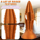 7.87in 9.84in 11.81in 13.77in Huge Silicone Spiked Butt Plug Dildo Couples Toy