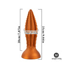 7.87in 9.84in 11.81in 13.77in Huge Silicone Spiked Butt Plug Dildo Couples Toy