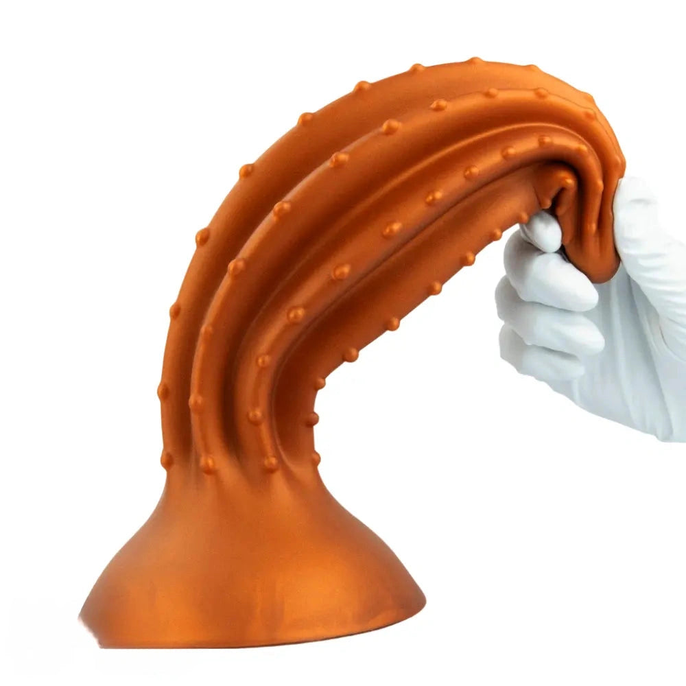 7.87in 9.84in 11.81in 13.77in Huge Silicone Spiked Butt Plug Dildo Couples Toy